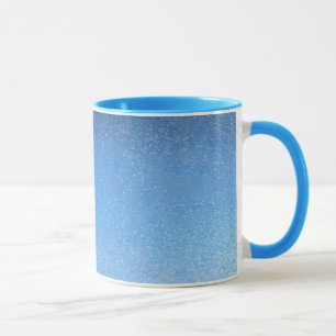Mug Combo Parties scintillant bleue moderne
