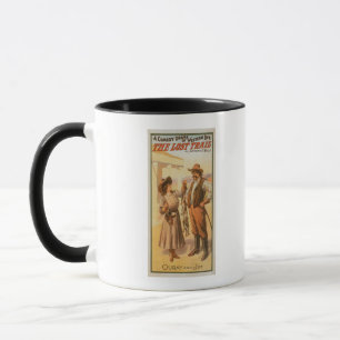 Mug Comédie perdue de traînée - pêche de femme
