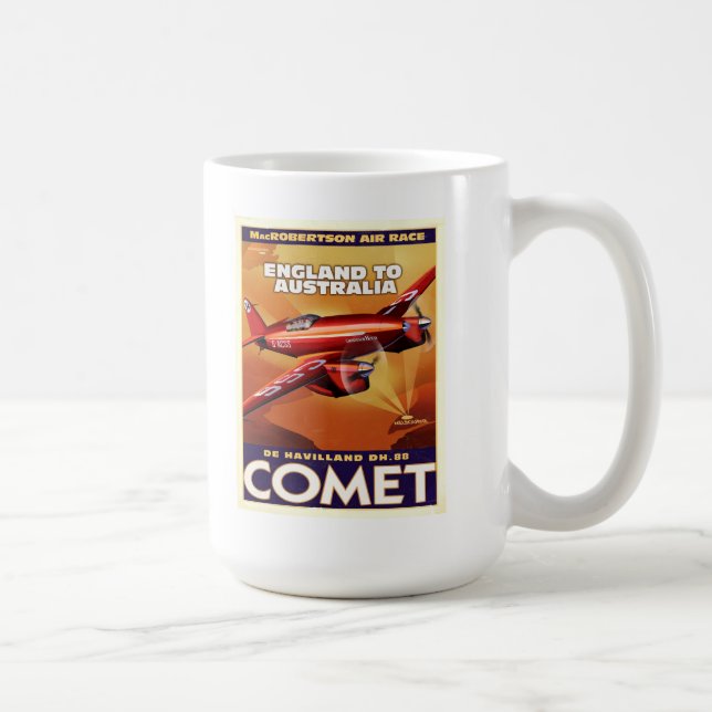 Mug Comète de DeHavelland (Droite)