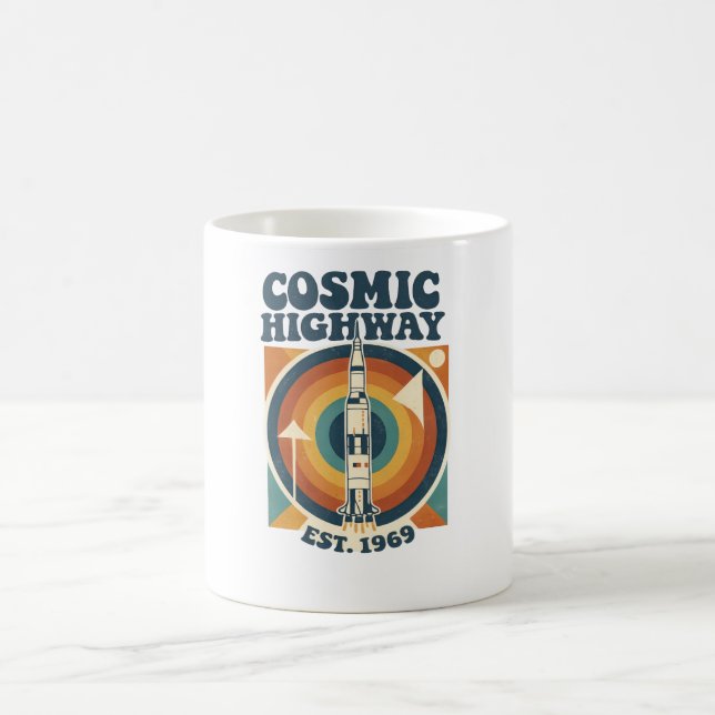 Mug Comic Highway – Fun Pop Art for Comic Fans (Centre)