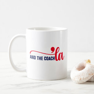 Mug Comma la & Coach   Entraîneur Kamala Harris