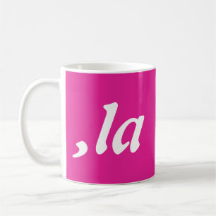 Mug Comma La Kamala Harris - Conception de texte custo