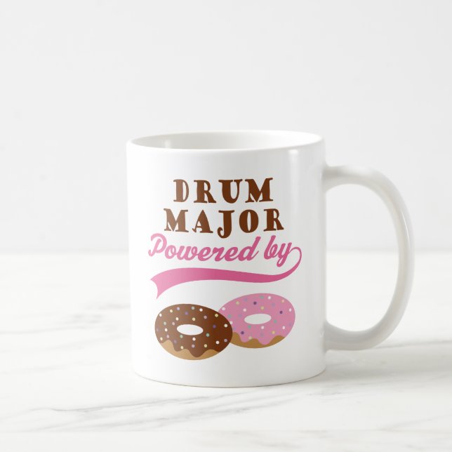 Mug Commandant de tambour cadeau drôle (Droite)