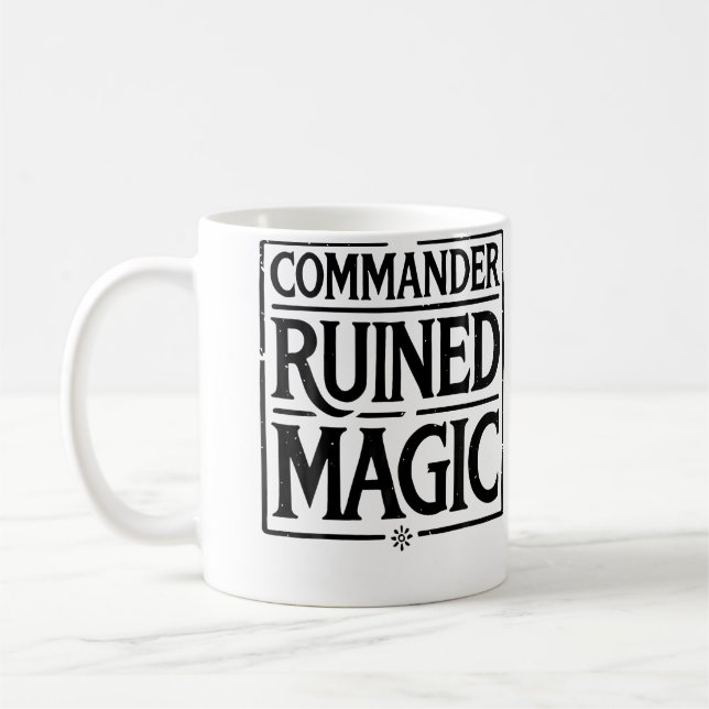 Mug Commandant Magie Détruite (Gauche)