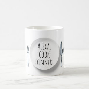 Mug Commande de contrôle d'Alexa pour faire cuire le
