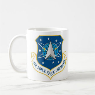 Mug Commandement spatial de la Force aérienne à deux c