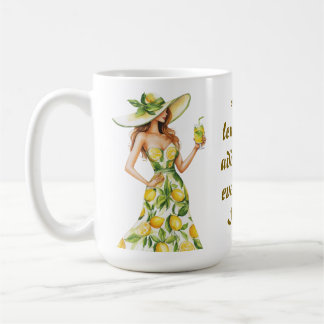 Mug Comme les citrons, j'ajoute du zeste à tout ce que