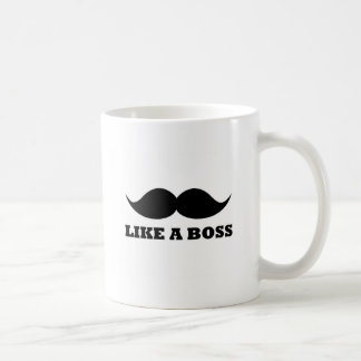 Mug COMME UN PATRON, conception de moustache