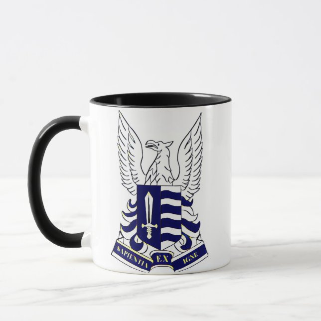 Mug commémoratif de l'école de Prince Rupert (Gauche)