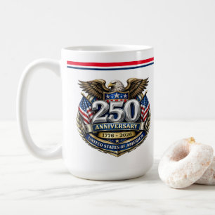 Mug commémoratif du 250e anniversaire des États-Un