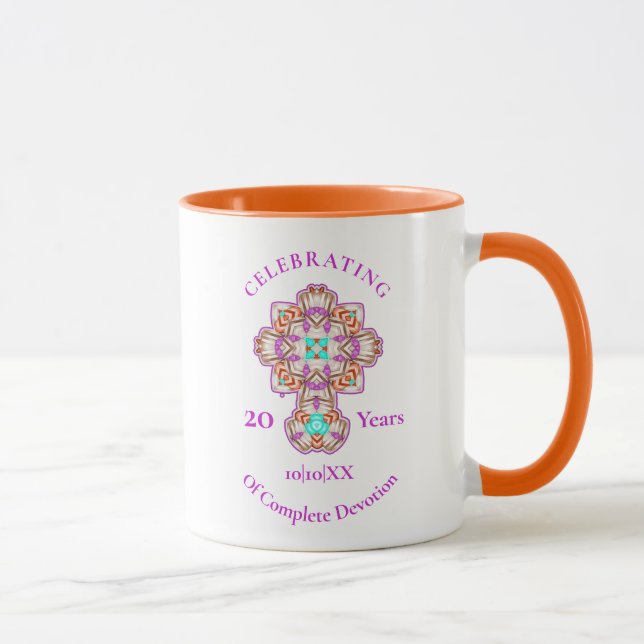 Mug Commémoration du 20e anniversaire de l'Ordination  (Droite)