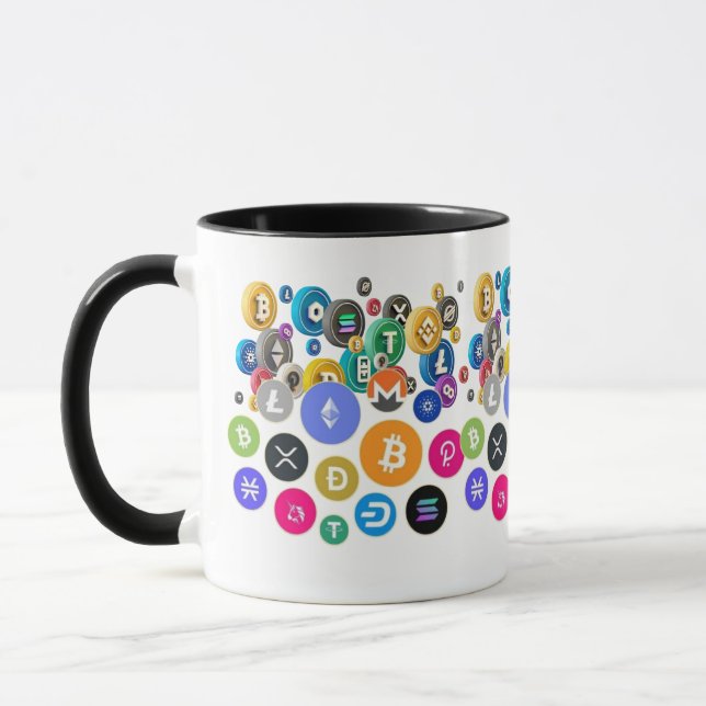 Mug "Commencez votre journée avec des couleurs de Cryp (Gauche)