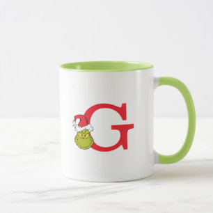 Mug Comment Grinch Stol Christmas   Monogramme G