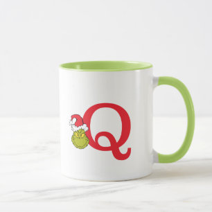 Mug Comment Grinch Stol Christmas Monogramme Q