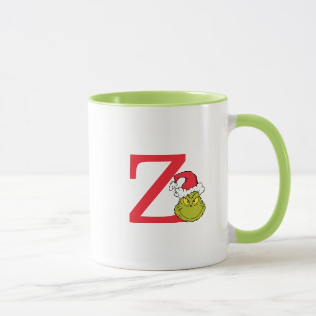 Mug Comment le Grinch a volé Noël | Monogram Z (Droite)