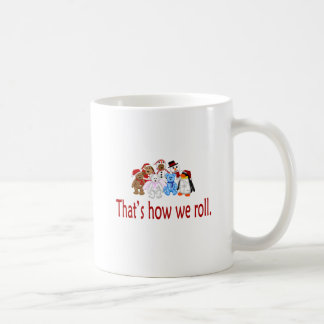 Mug Comment nous roulons la bande de Noël