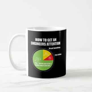 Mug Comment Obtenir Un Ingénieur Attention Génie Funn