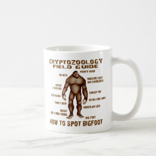 Mug COMMENT REPÉRER BIGFOOT - guide de champ de