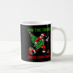Mug Comment Trump a sauvé Noël Drôle de Noël Trump