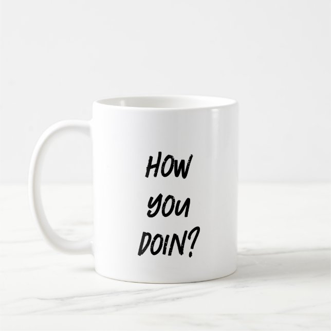 Mug Comment tu fais ? (Gauche)