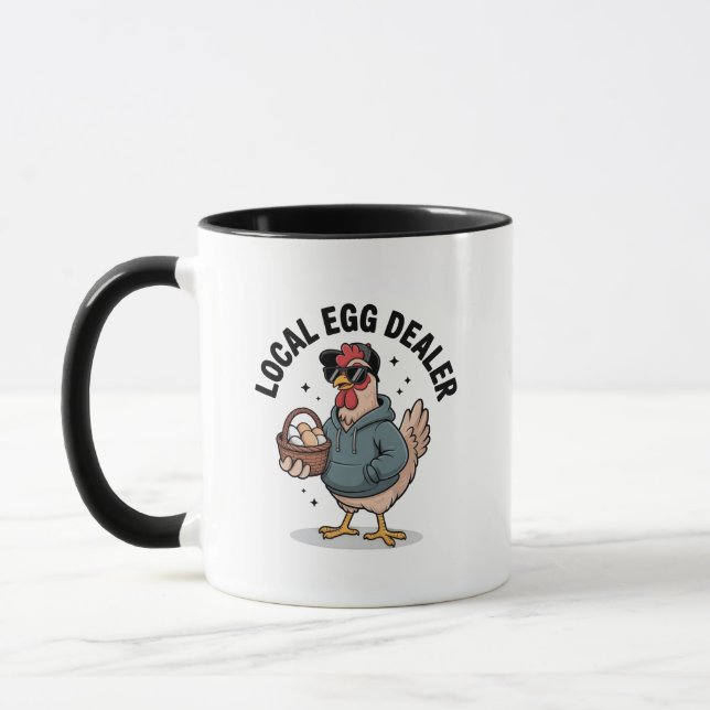 Mug Commerçant d'oeufs local (Gauche)