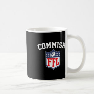 Mug Commish Funny Imaginaire Football League Fl Comm