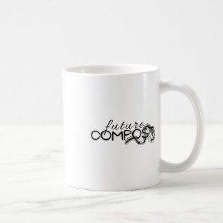 Mug Compost Futur Avec Sticker Worm (sombre)