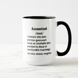 Mug Comptable amusant Définition cadeaux pour hommes f