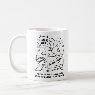 Mug Comptable drôle vérifie les chiffres du club d'ami