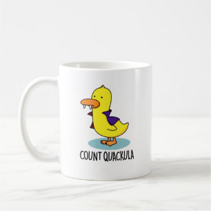 Mug Compter Quackula Drôle Canard Pun