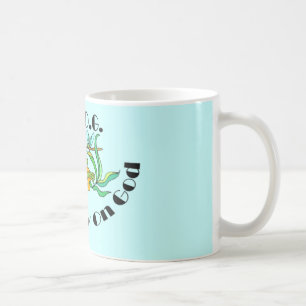 Mug Comptez entièrement sur Dieu