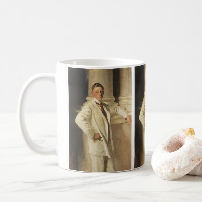 Mug comte de Dalhousie par John Singer Sargent (Avec donut)