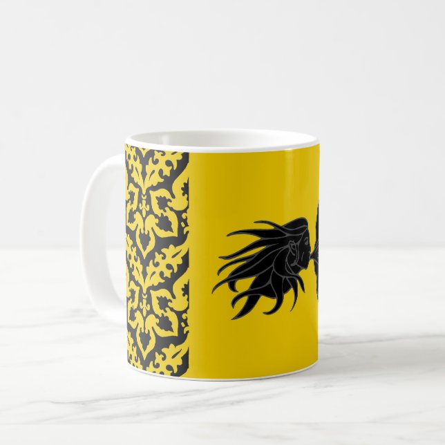 Mug Comté de Darton Populace Badge (Devant gauche)