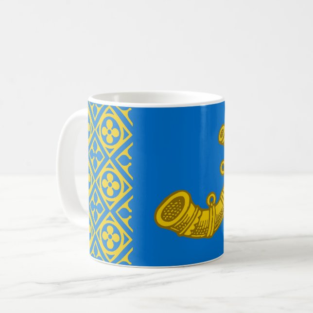 Mug Comté de Hartshorn-dale Badge Populace (Devant gauche)