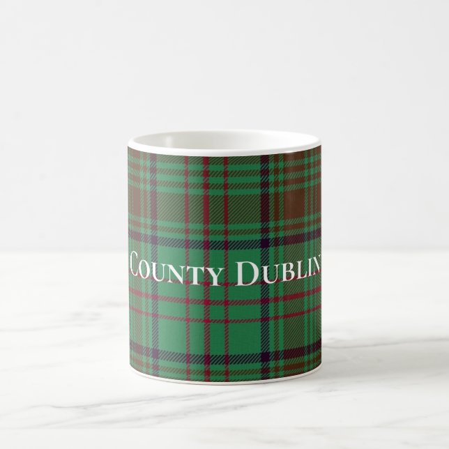 Mug Comté d'Irlande Dublin Tartan (Centre)