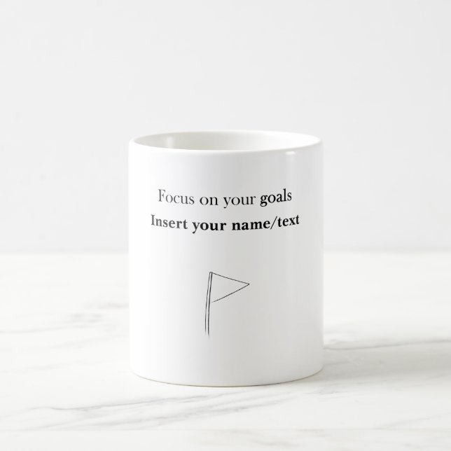 Mug Concentrez-vous sur vos objectifs (Centre)