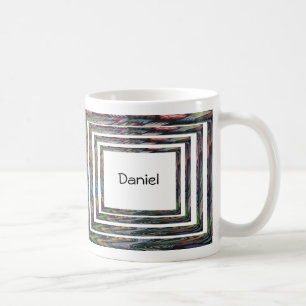 Mug - Concentric Frames with Name