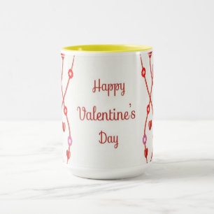 Mug Conception aquarelle de la Saint-Valentin-23223