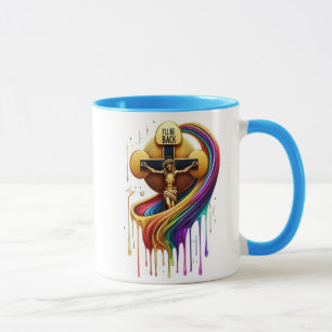 Mug Conception artistique contemporaine d'une figure c