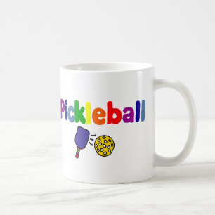 Mug Conception colorée d'art de Pickleball