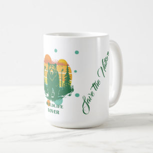 Mug Conception colorée pour amoureux de la faune