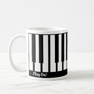 Mug Conception Cool des touches de piano