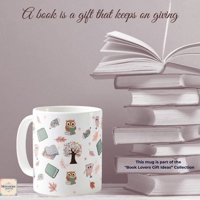 Mug Conception d'amour de livre 11oz (Créateur téléchargé)