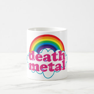 Mug Conception d'arc-en-ciel en métal de la mort
