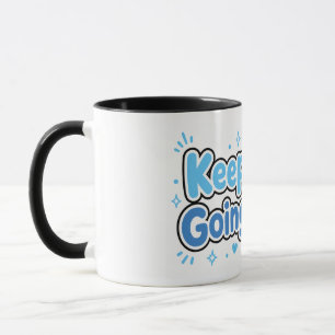 Mug Conception d'aventure de manchot kawaii pour conti