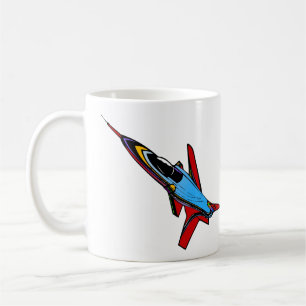 Mug Conception d'avion-chasse Supersonic Airforce pour