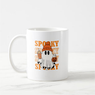 Mug Conception de café Halloween Ghost éffrayant