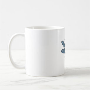 Mug Conception de chemise vectorielle de libellule pat