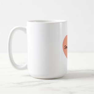 Mug Conception de citation cardiaque positive Grateful