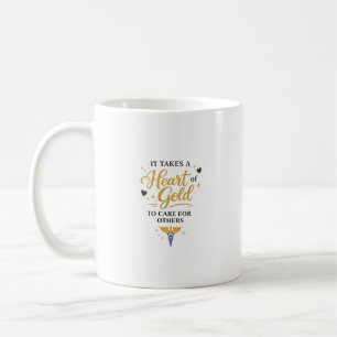 Mug Conception de citation inspirante de médecin au cœ